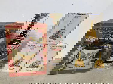 Various Goebel Bells, Ironweed Bottle Lamp (14.5in Tall), and more