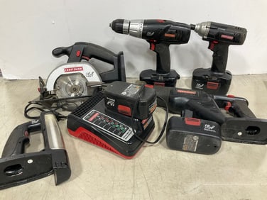 Craftsman drills, circular saw, and more