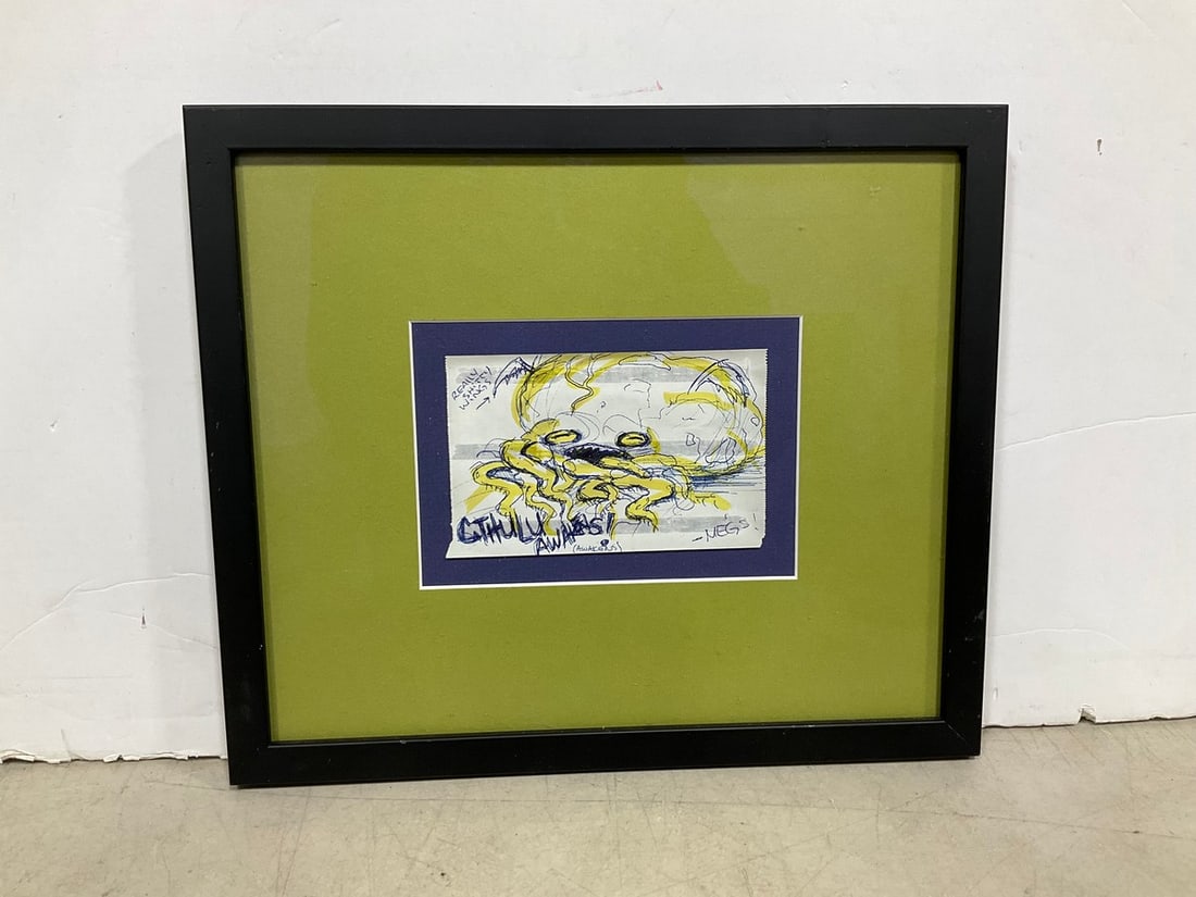 Framed sketch artwork(10in.x12in.) (1 of 1)