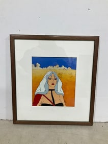 Framed Taarna Heavy Metal cel(15.5in.x17in.)