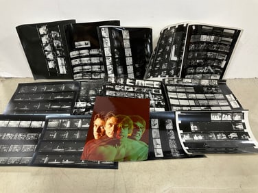 Vintage filmstrip prints