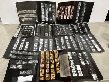 Vintage filmstrip prints