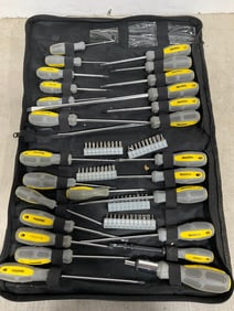 Work Force screwdriver set in carrying case