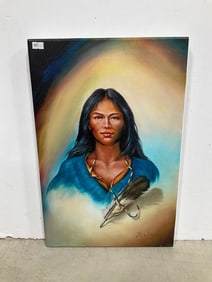 Signed canvas art print(12in.x18in.)