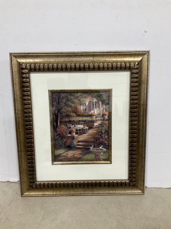 Framed artwork(17in.x19in.): Framed artwork(17in.x19in.)