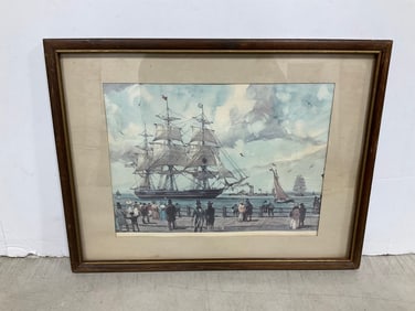 Framed artwork(13in.x17in.)