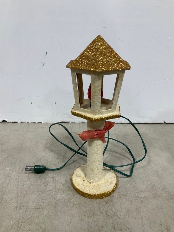 Vintage Christmas window lantern(10in.tall): Vintage Christmas window lantern(10in.tall)