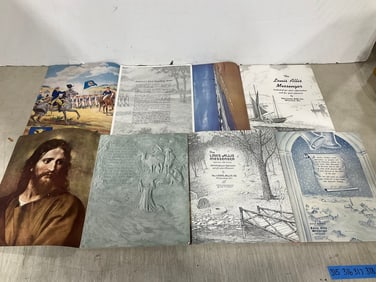 Vintage WWII Christmas books by Lous Allis Messenger