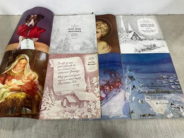 Vintage WWII Christmas books by Lous Allis Messenger