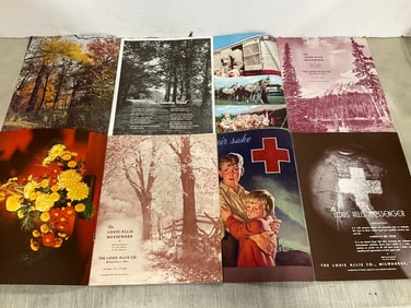 Vintage WWII Christmas books by Lous Allis Messenger