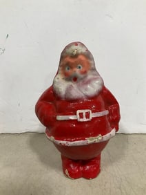 Vintage hand blown santa decor