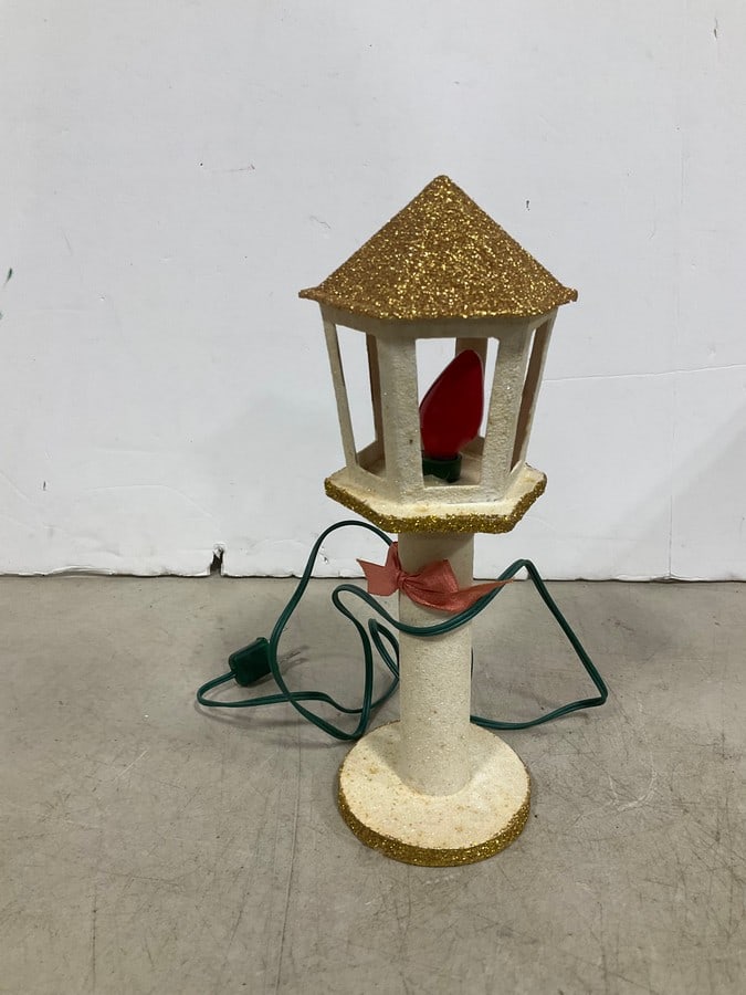 Vintage Christmas window lantern(10in.tall): Vintage Christmas window lantern(10in.tall)