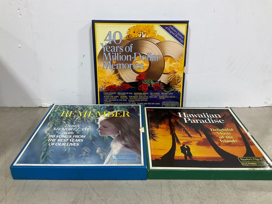 Vintage record sets(Remember, Hawaiin Paradise, and more) (1 of 1)