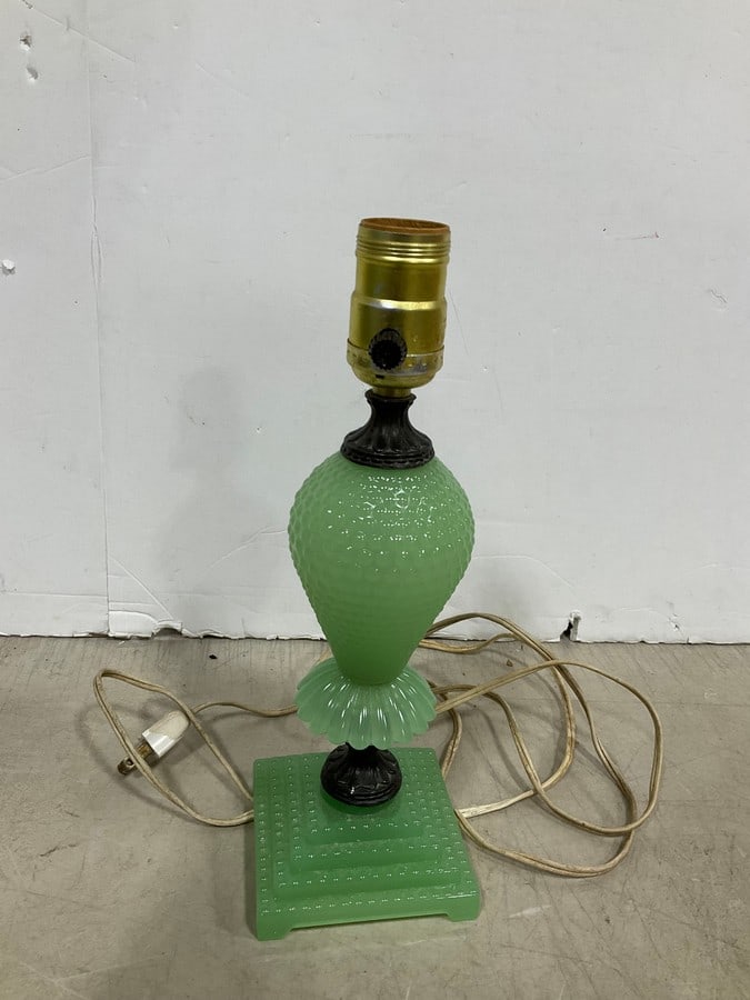 Jadeite Lamp (11 in Tall) (1 of 1)