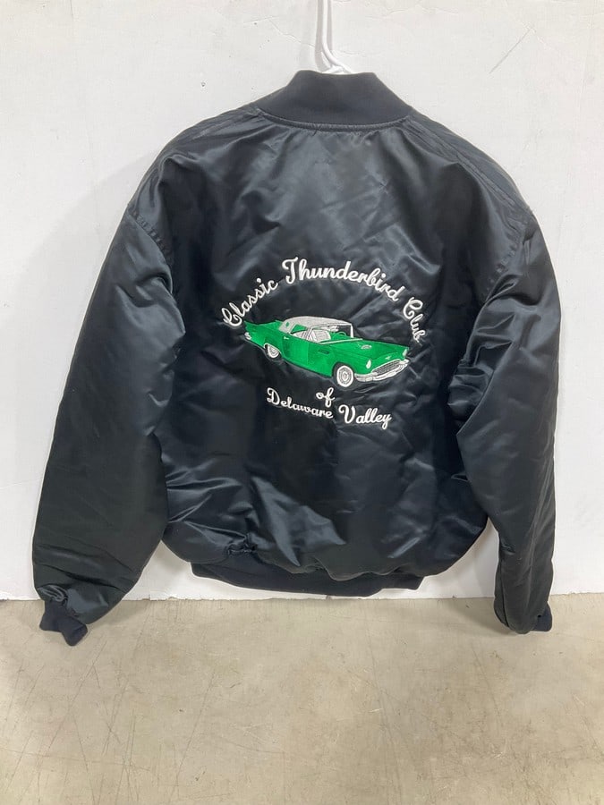 Vintage Classic Thunderbird Club Satin Jacket (Size: XL) (1 of 1)