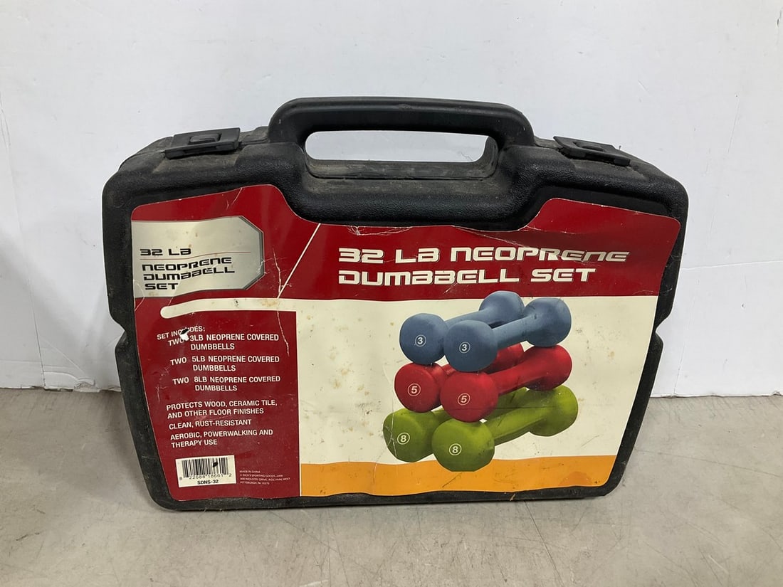32 Lb Neoprene Dumbbell Set (1 of 1)