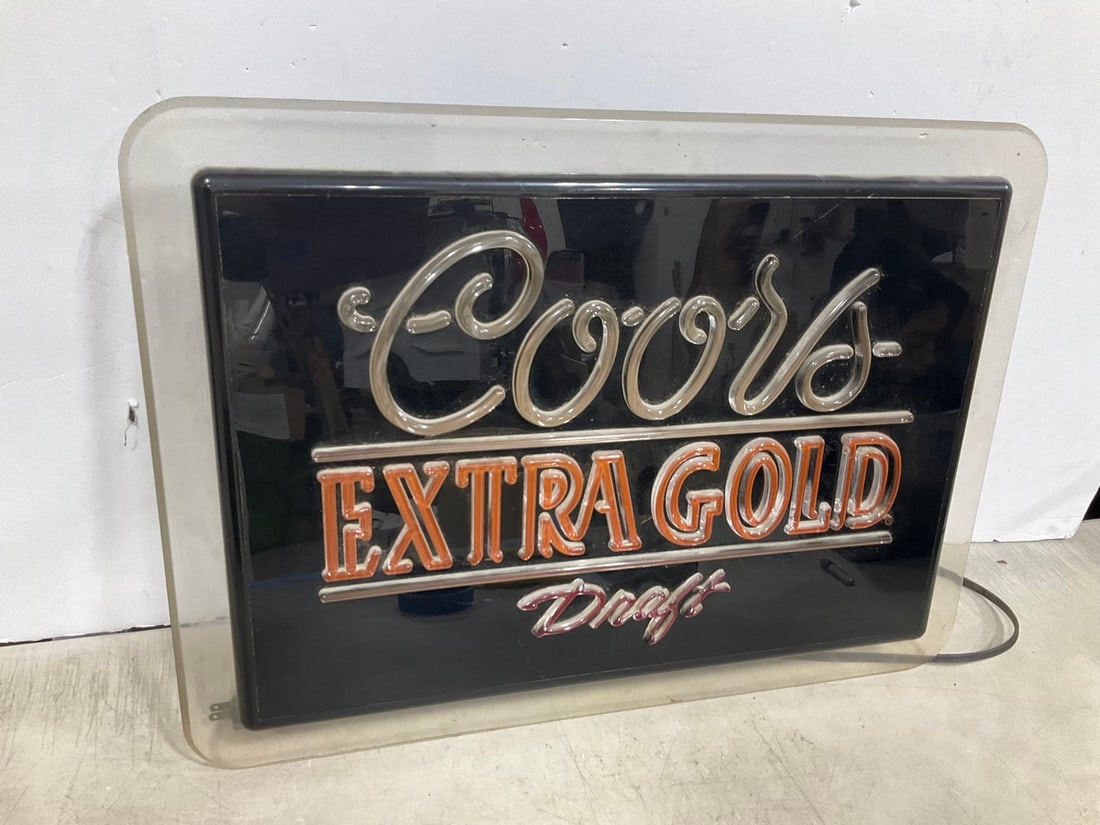 Light Up Coors Bar Sign (19inx26in) (1 of 1)