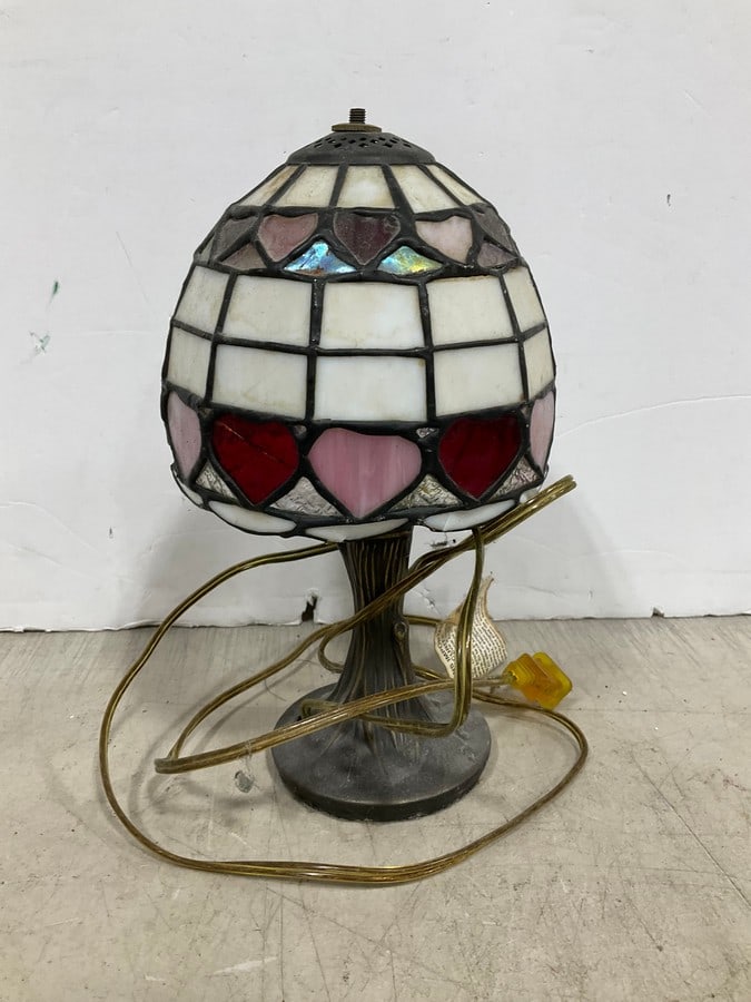 Stained Glass Lamp (11in Tall): Stained Glass Lamp (11in Tall)