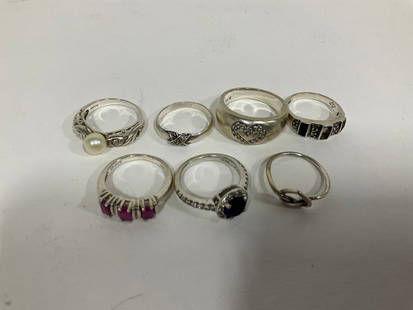 Sterling Silver Rings: Sterling Silver