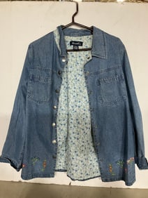 Denim & Co Jacket (Size: Medium)