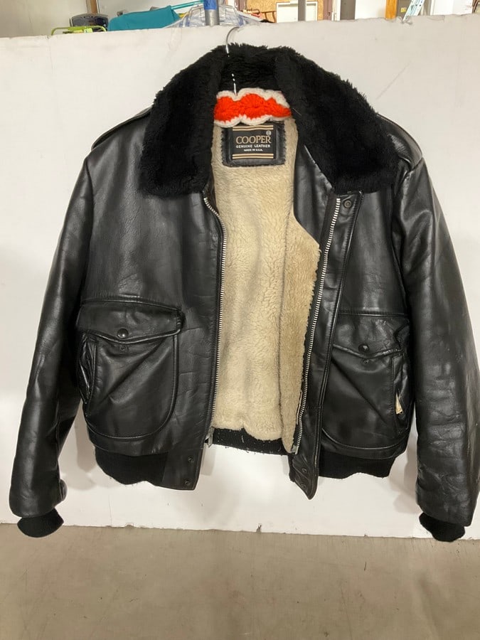 Cooper Leather Jacket (Size: 44) (1 of 1)