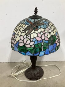 Stained Glass Lamp (19 in Tall)