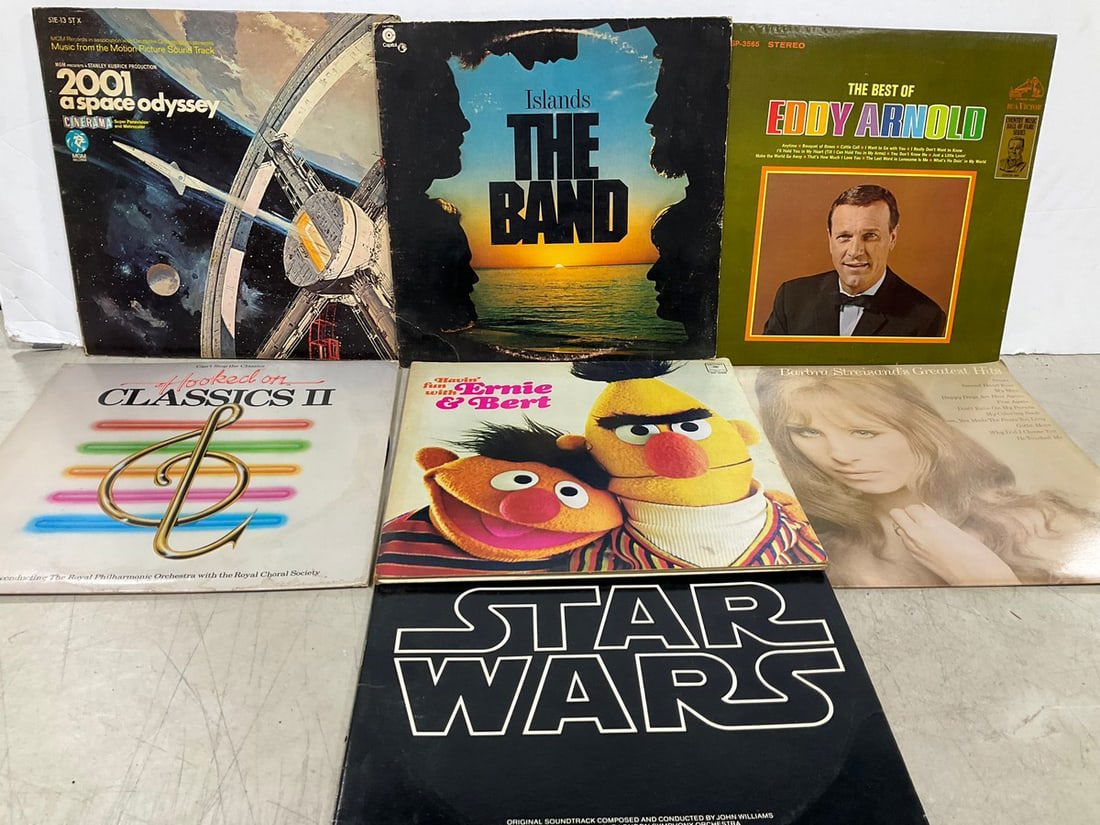 Vintage Records Eddy Arnold, Barbra Streisand, and more) (1 of 1)
