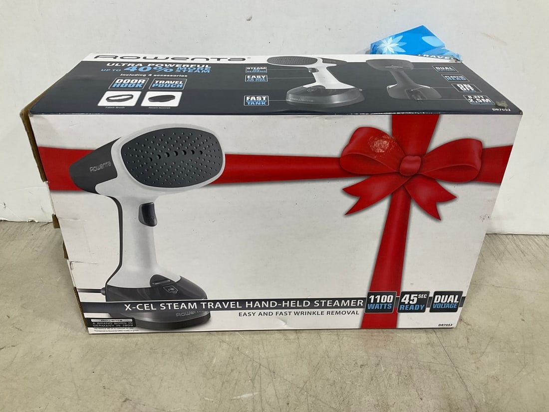 X-Cel Steam Travel Hand-Held Steamer *in box* (1 of 1)