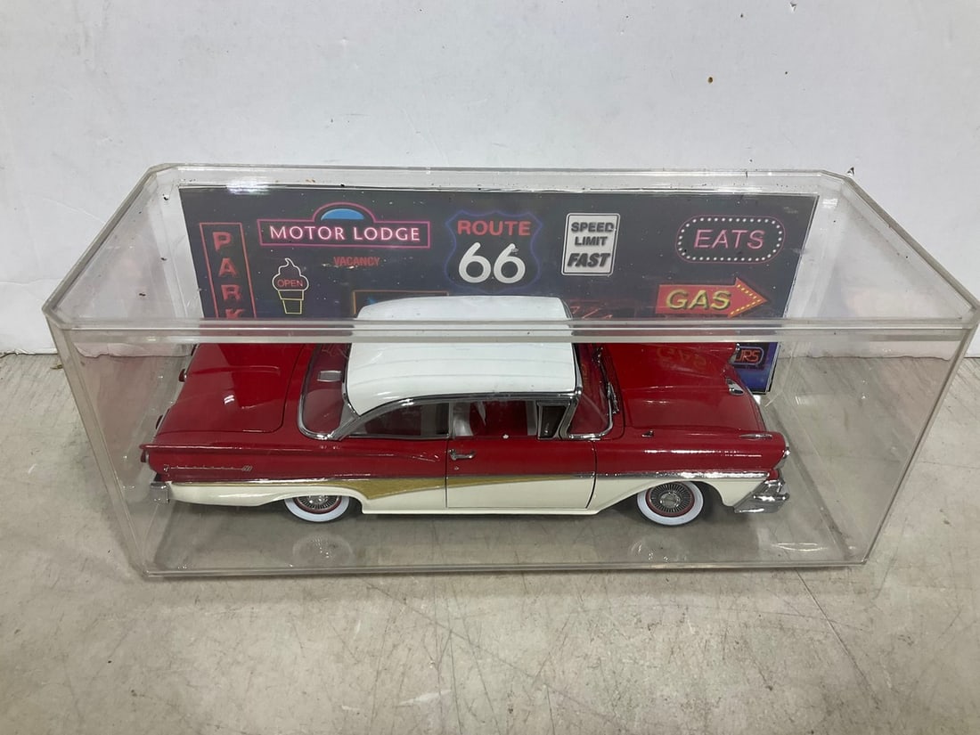 1958 Ford Fairlane Diecast Model in Case (1 of 1)
