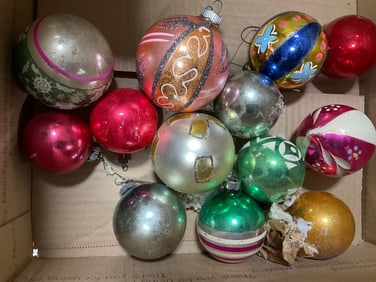 Vintage Christmas Ornaments