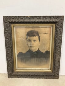 Framed Vintage Portrait Photograph (23inx27in)