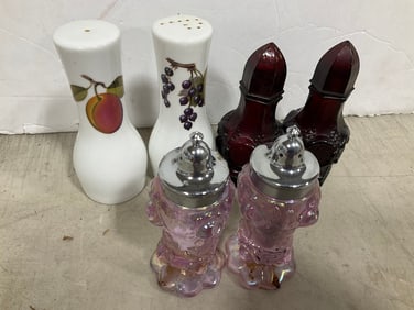 Various Pepper/Salt Shakers