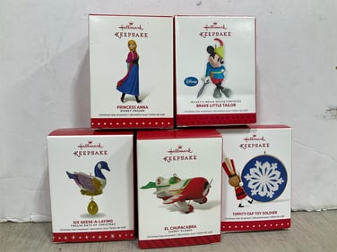 Various Hallmark Keepsake Ornaments