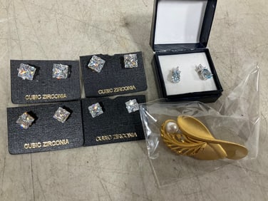 Various Earrings, and more