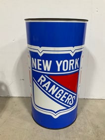 NY Rangers waste bucket(19.5in.tall)