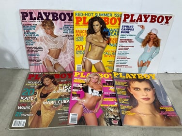 Playboy magazines