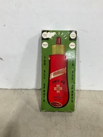 First Aid whiskey flask(new in package)