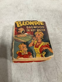 Blondie and Dagwood in hot water vintage book