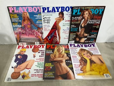 Playboy magazines