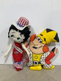 Vintage dolls(Betty Boop and Burger King)