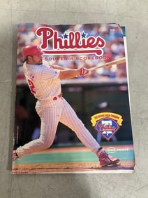 Phillies souvenir scorebook