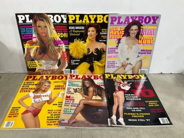 Playboy magazines