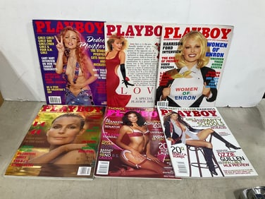 Playboy magazines