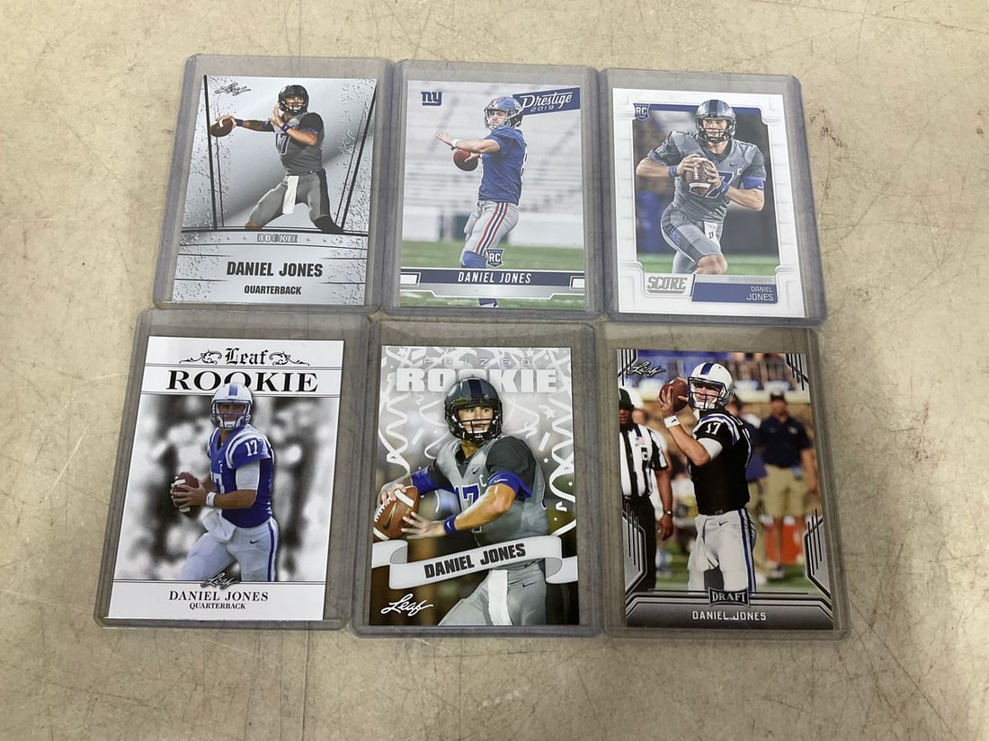 Daniel Jones collectible cards (1 of 1)