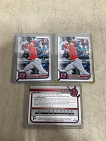 Shohei Ohtani collectible cards in cover