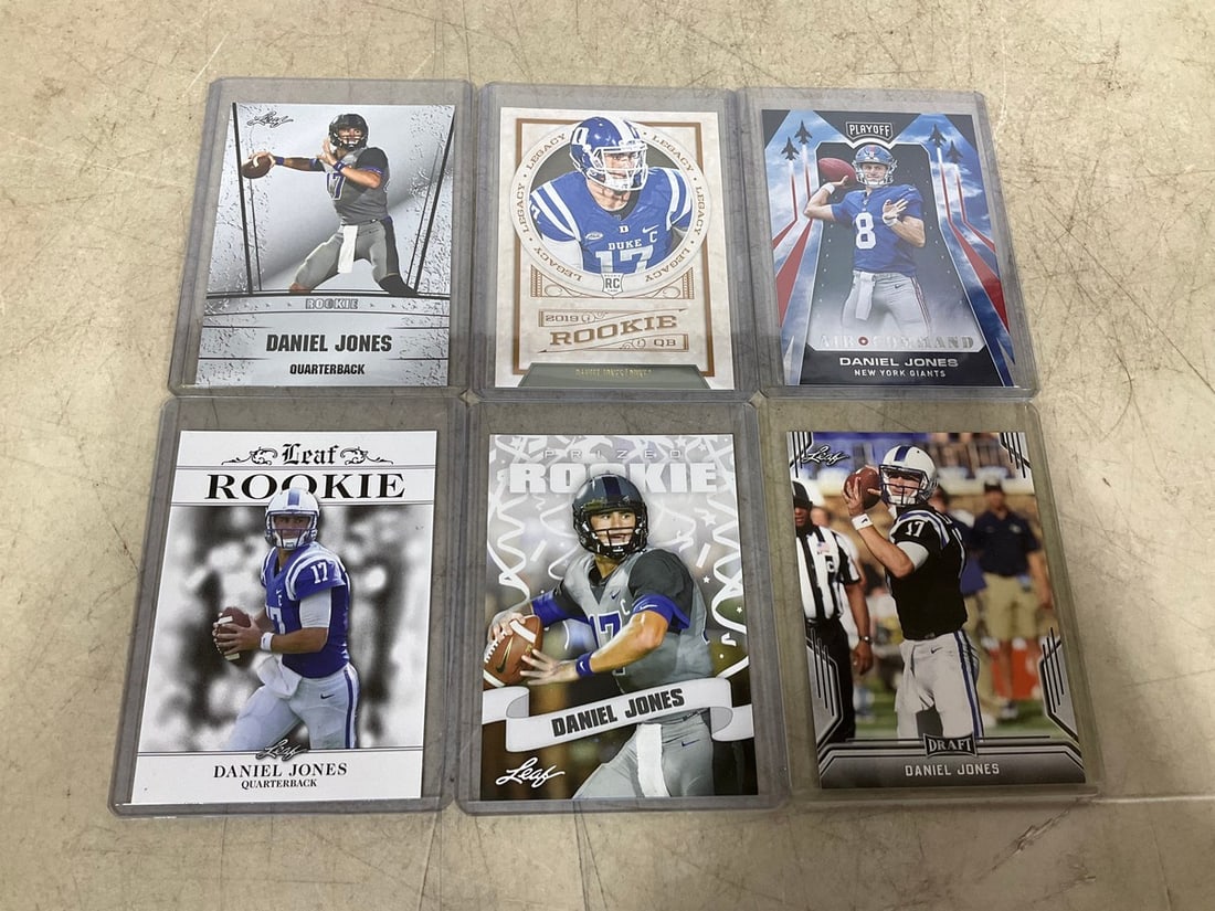 Daniel Jones collectible cards (1 of 1)