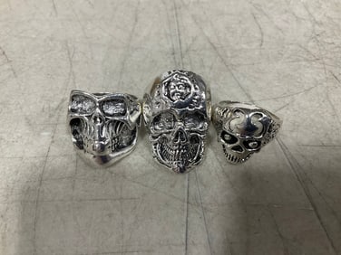 Skull rings