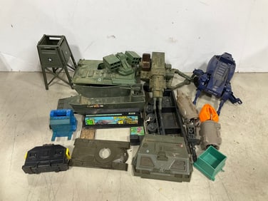Vintage military toys and more