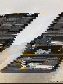 Stanley 19'' toolbox with tools inside