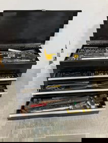 Tool chest with various tools inside(21in.x10in.x13in.)